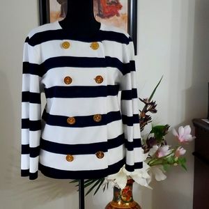 LAUREN RALPH LAUREN size XL colors  White and blue